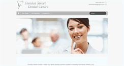 Desktop Screenshot of dundasstreetdentalcentre.com